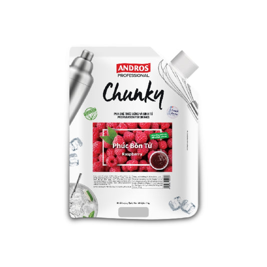 Andros Chunky Raspberry 1kg