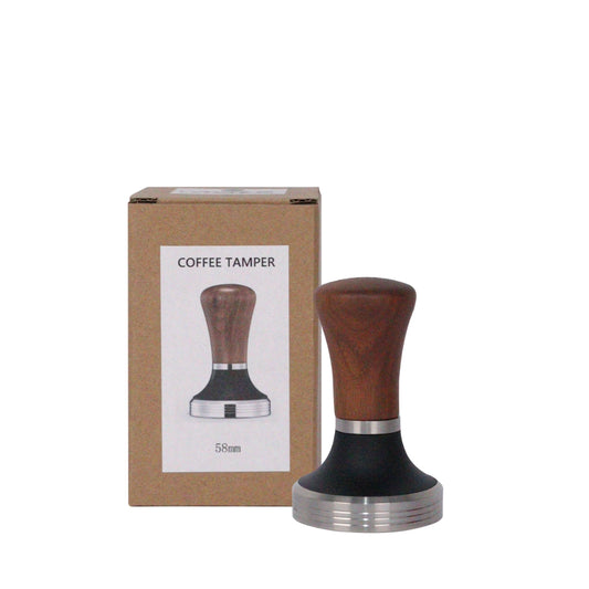Wood Hand Tamper 58mm